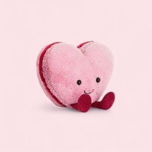 Jellycat Amuseables Colette Heart Macaroon